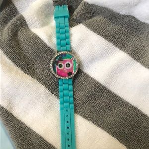 Owl watch cute aqua